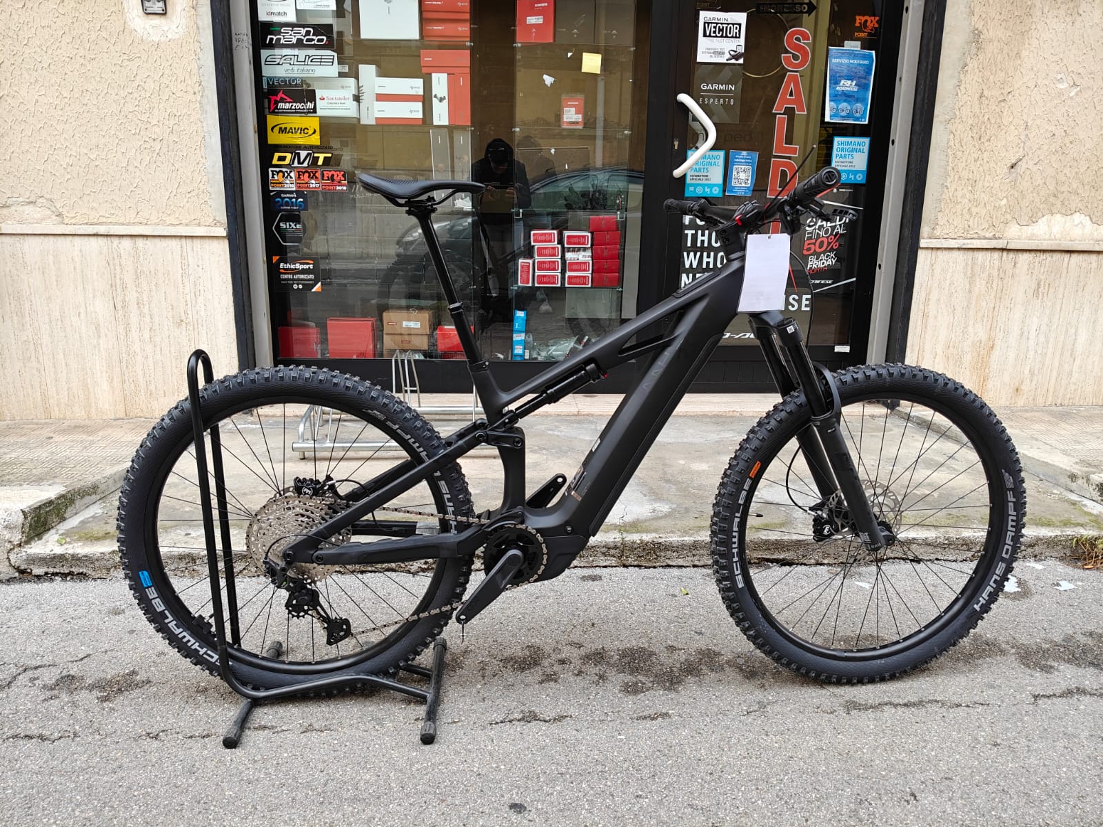e bike black friday cube CUBE STEREO HYBRID ONE44 HPC RACE 800 2024 - shimano XT RD-M8100-SGS, ShadowPlus, 12-Speed - CUBE EX30, 32H, Disc, Tubeless Ready | null
