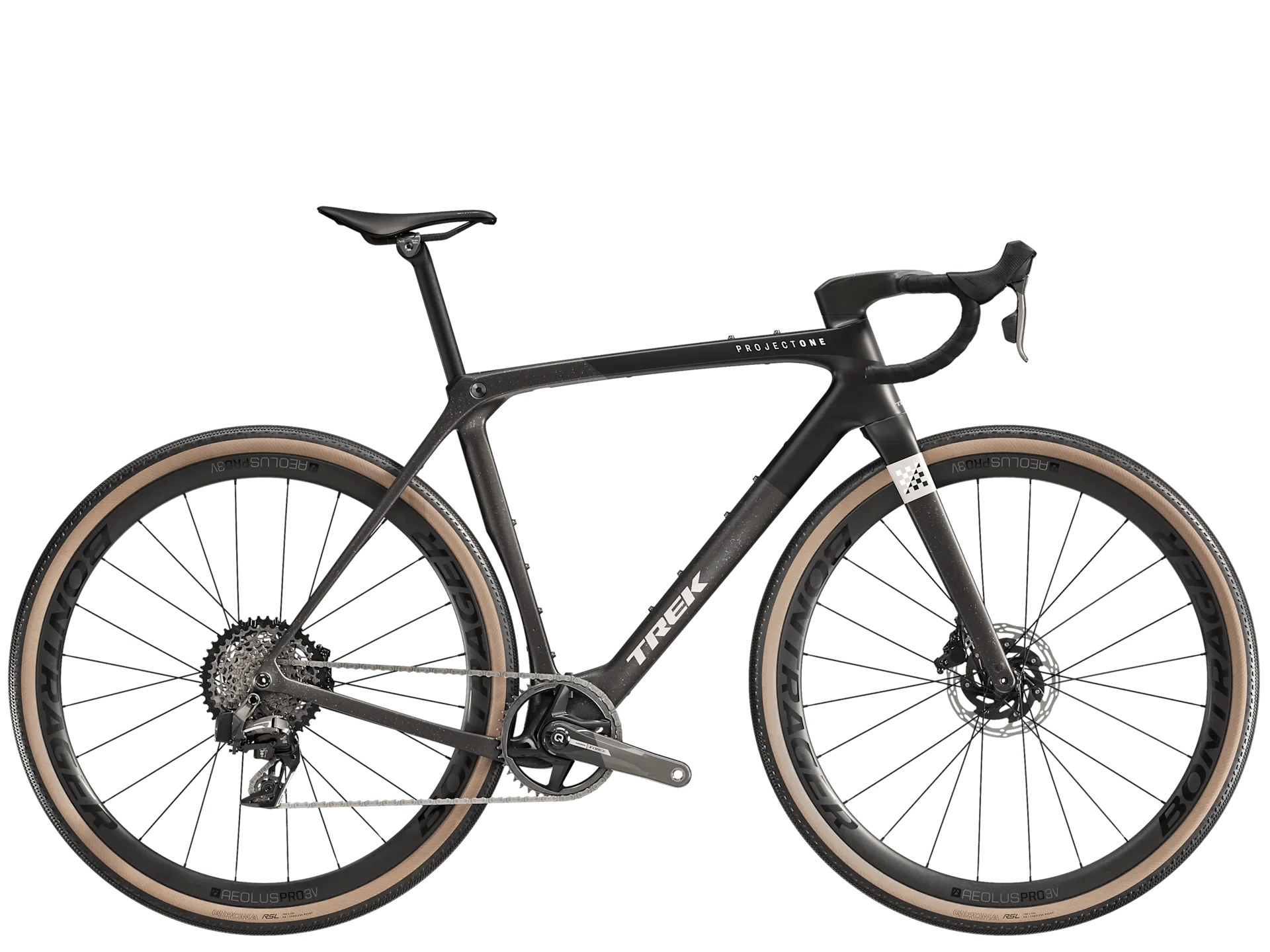 bontrager gravel bike Trek Checkmate SLR T-Type Custom 2025 - Sram Force/ GX T-Type - Bontrager Aeolus 49V Carbon | undefined