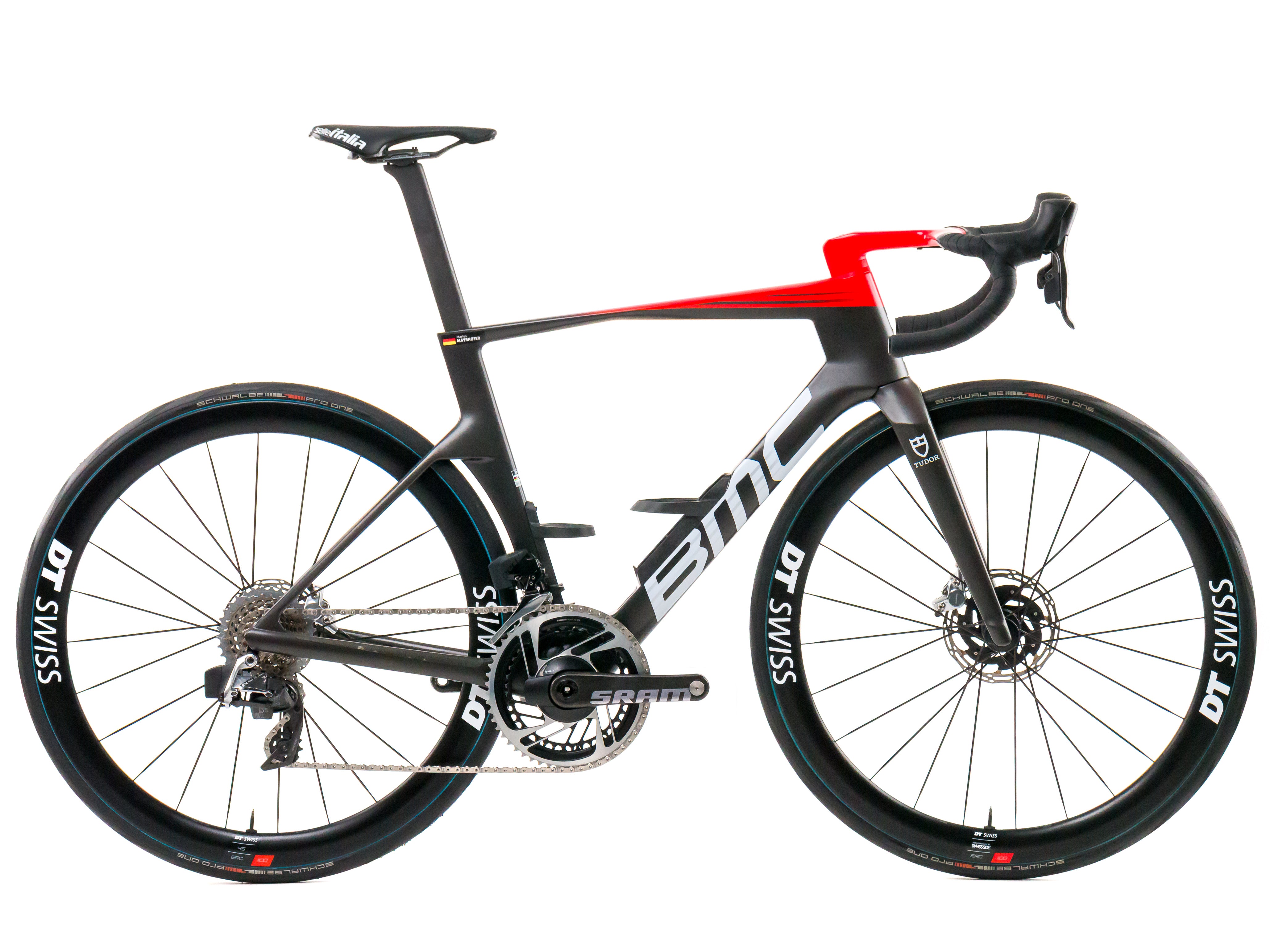 BMC Teammachine R01 Tudor Pro Cycling M. Mayrhifer | Sram Red eTap AXS ...