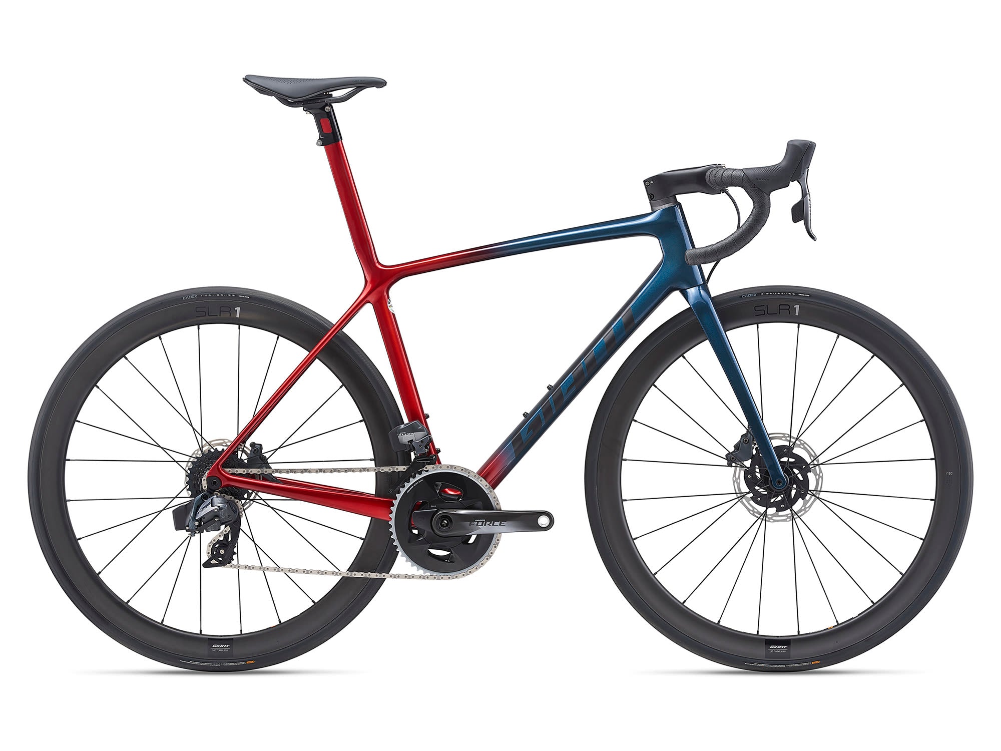 Giant TCR Advanced SL Disc 1 2021 - Sram Force eTap AXS 12sp - Giant SLR-1 42 Carbon