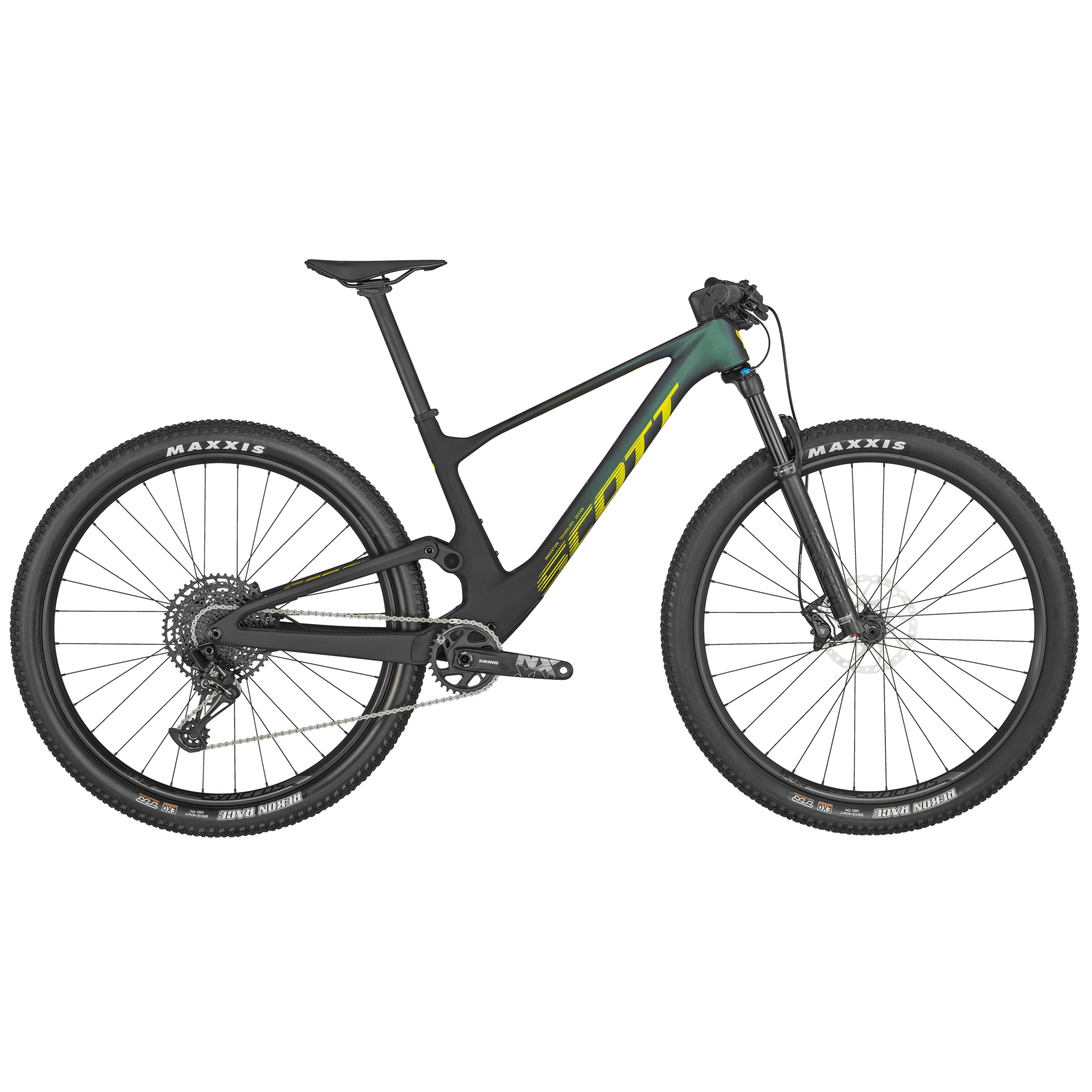 Scott Spark RC Comp green 2024 - Sram NX Eagle 1x12sp - Syncros X-30SE