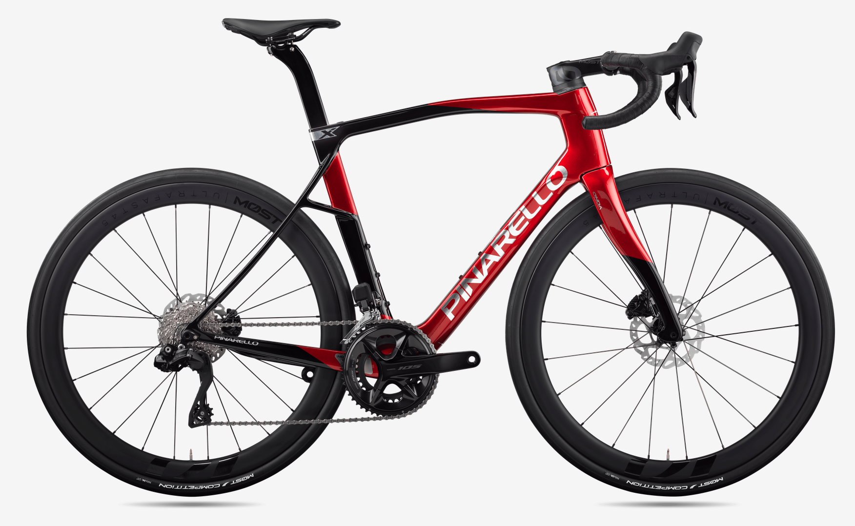 Pinarello X5 2024 - Shimano 105 R7170 Di2 2x12sp - Fulcrum Racing 800 | EXCELLENT