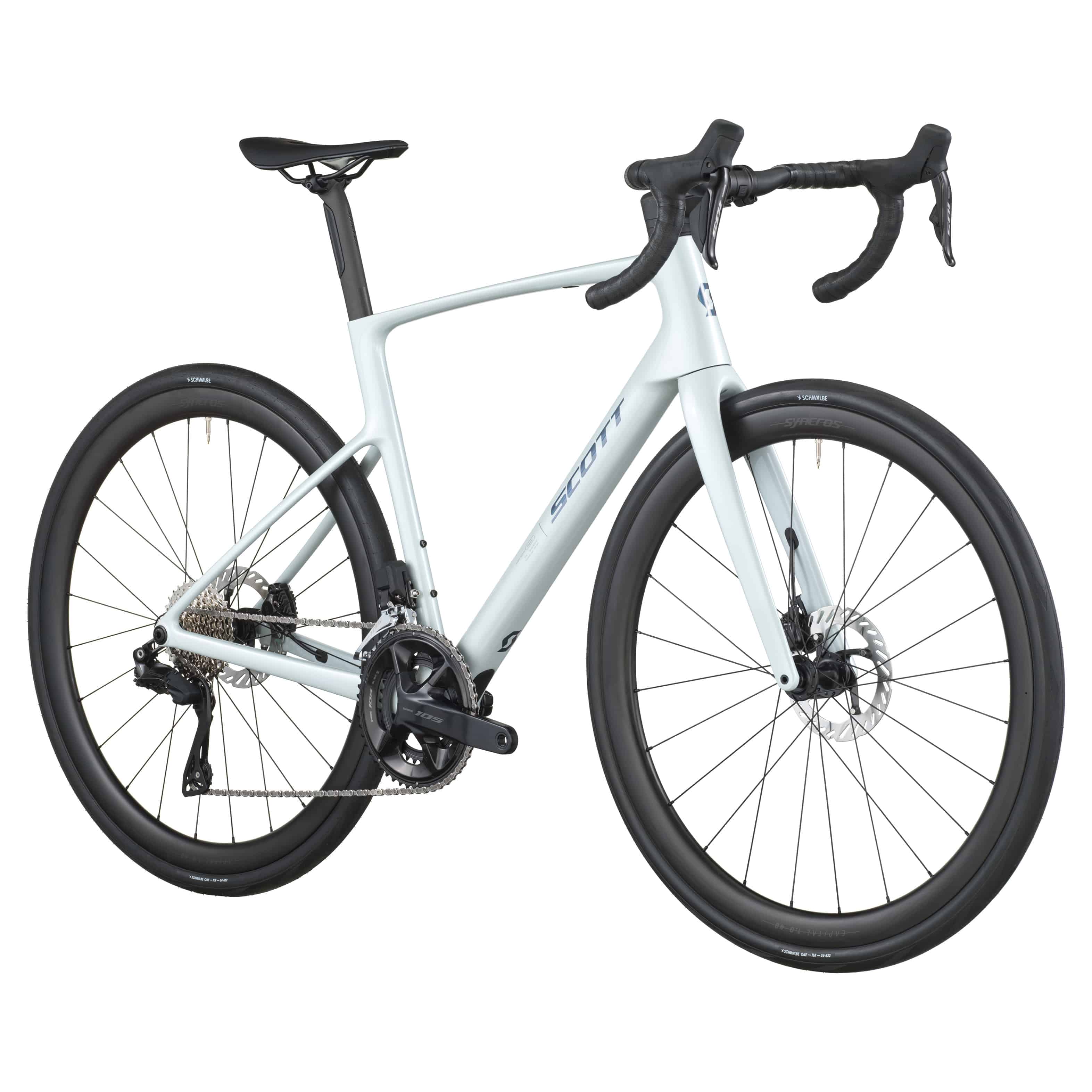 Front Chainring Different Types New Scott Addict 30 2026 - Shimano 105 Di2 2x12sp - Syncros Capital 1.0 ...