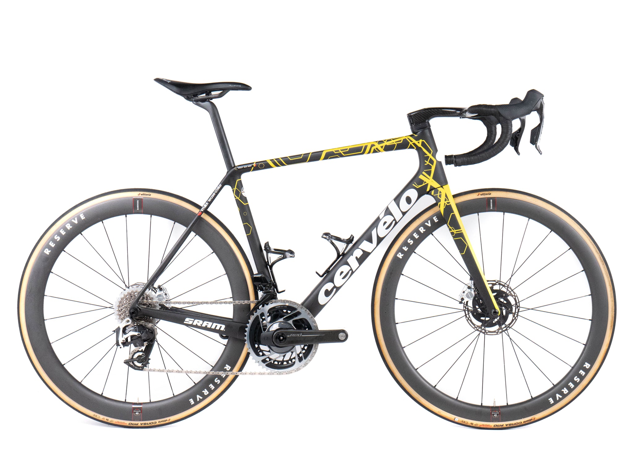 Cervélo R5 2024 Wout van Aert size 56 Team Visma Lease a Bike Sram Red eTap AXS 2x12sp