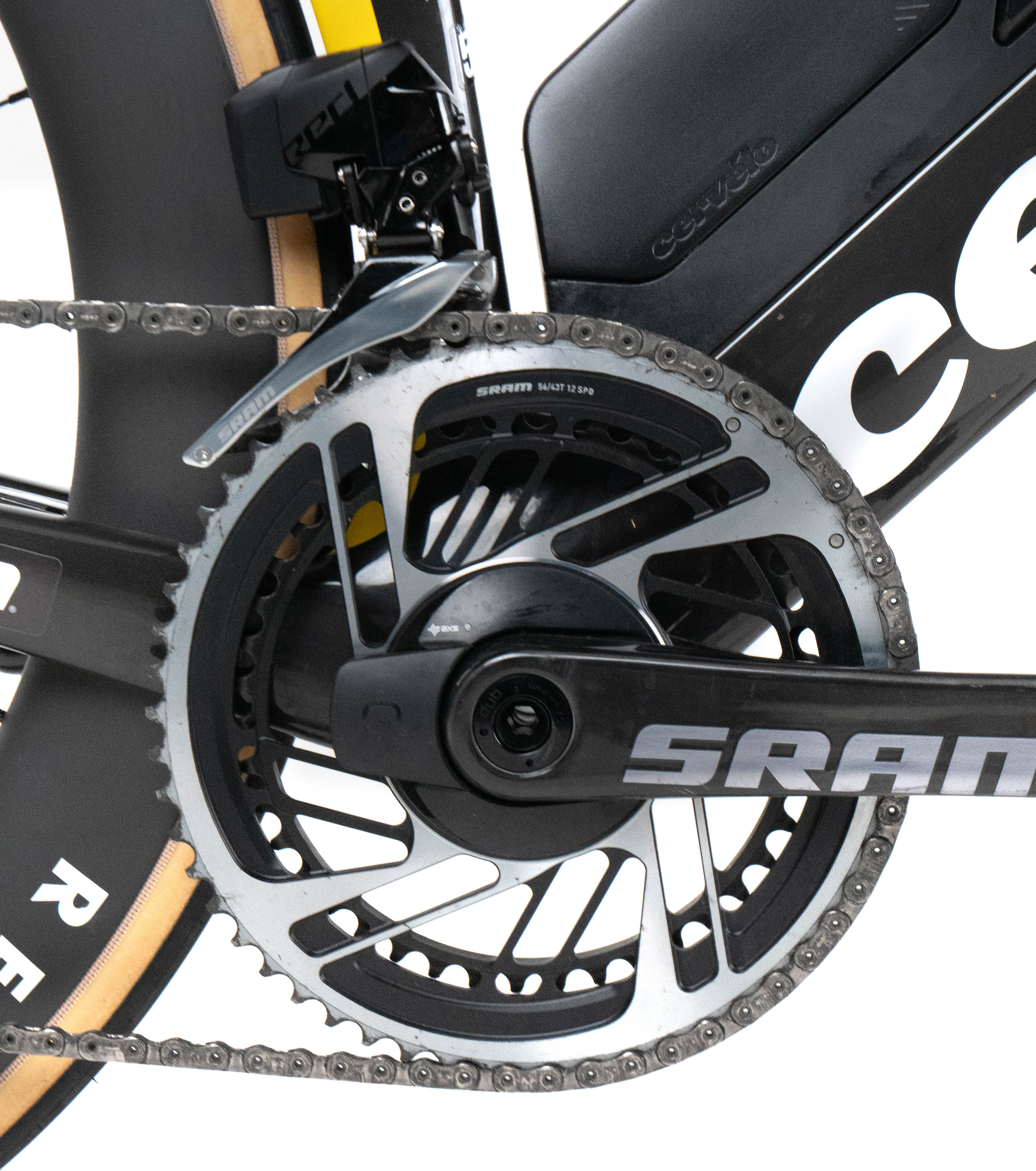 Cervélo P5 2023 Team Visma Lease a Bike Menno Huising size 54 Sram Red AXS 2x12sp