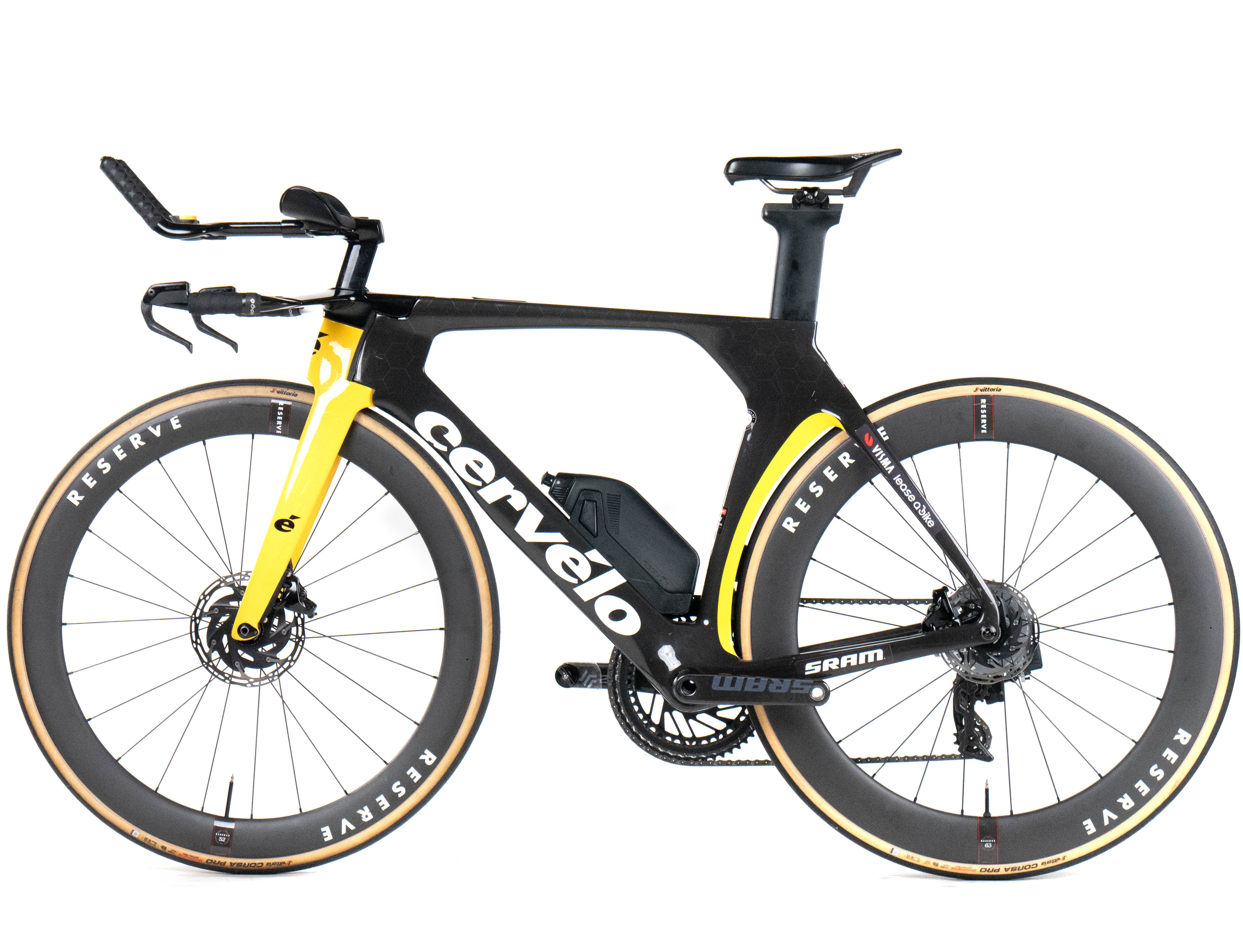 Cervélo P5 2023 Team Visma Lease a Bike Menno Huising size 54 Sram Red AXS 2x12sp