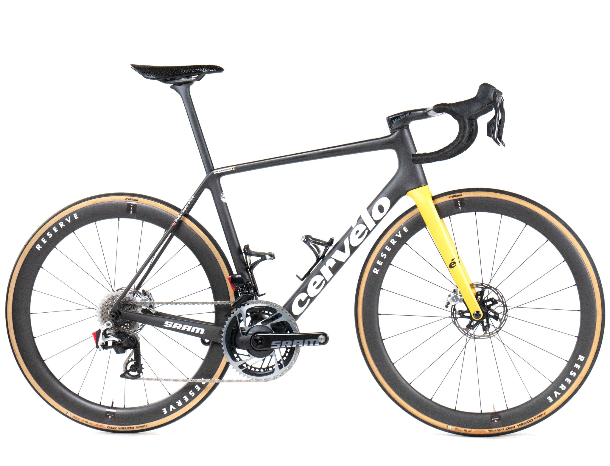 Cervélo R5 2023 Team Jumbo Visma Cian Uijtdebroeks size 56 Sram Red eTap AXS 2x12sp