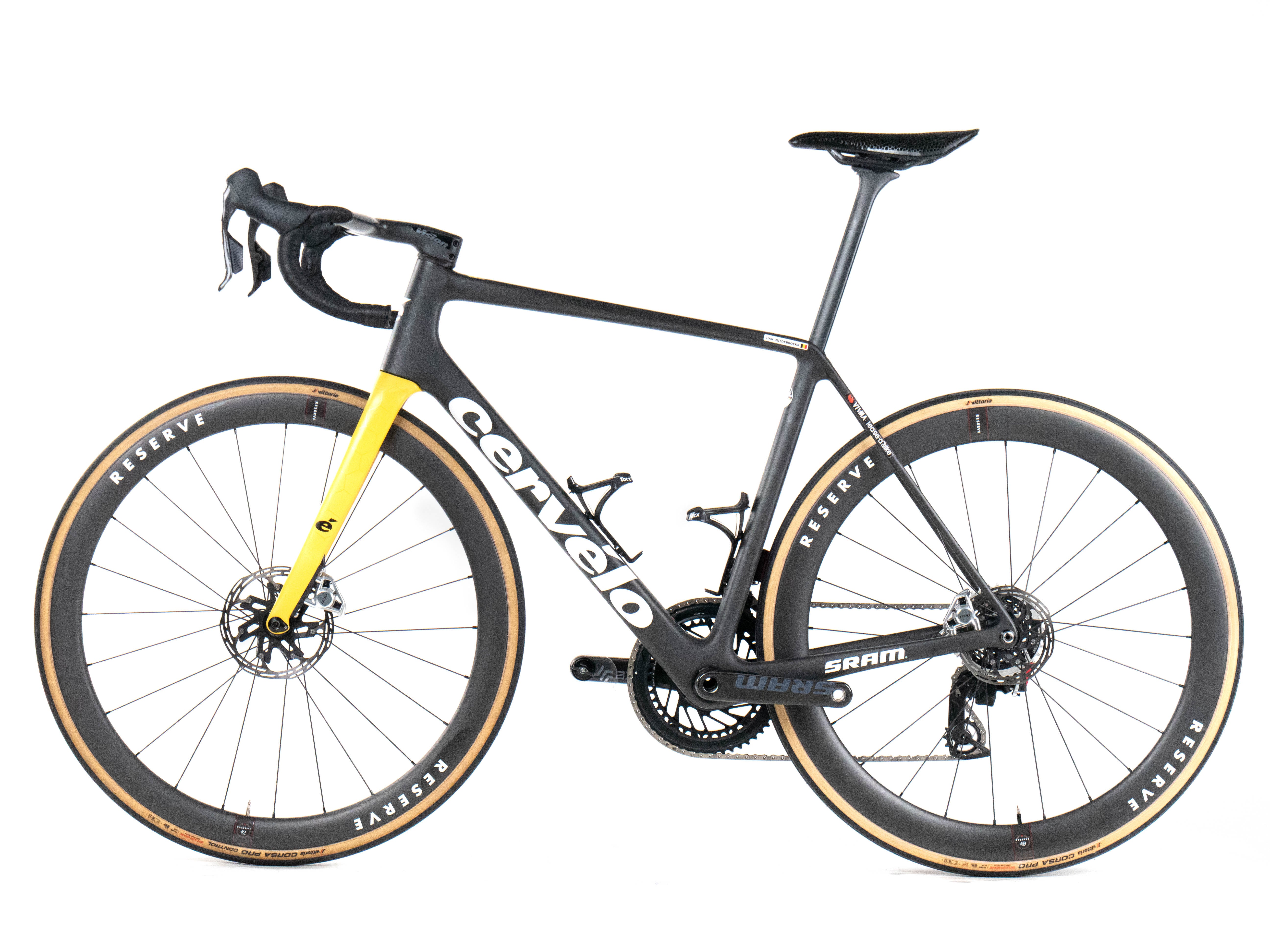 Cervélo R5 2023 Team Jumbo Visma Cian Uijtdebroeks size 56 Sram Red eTap AXS 2x12sp