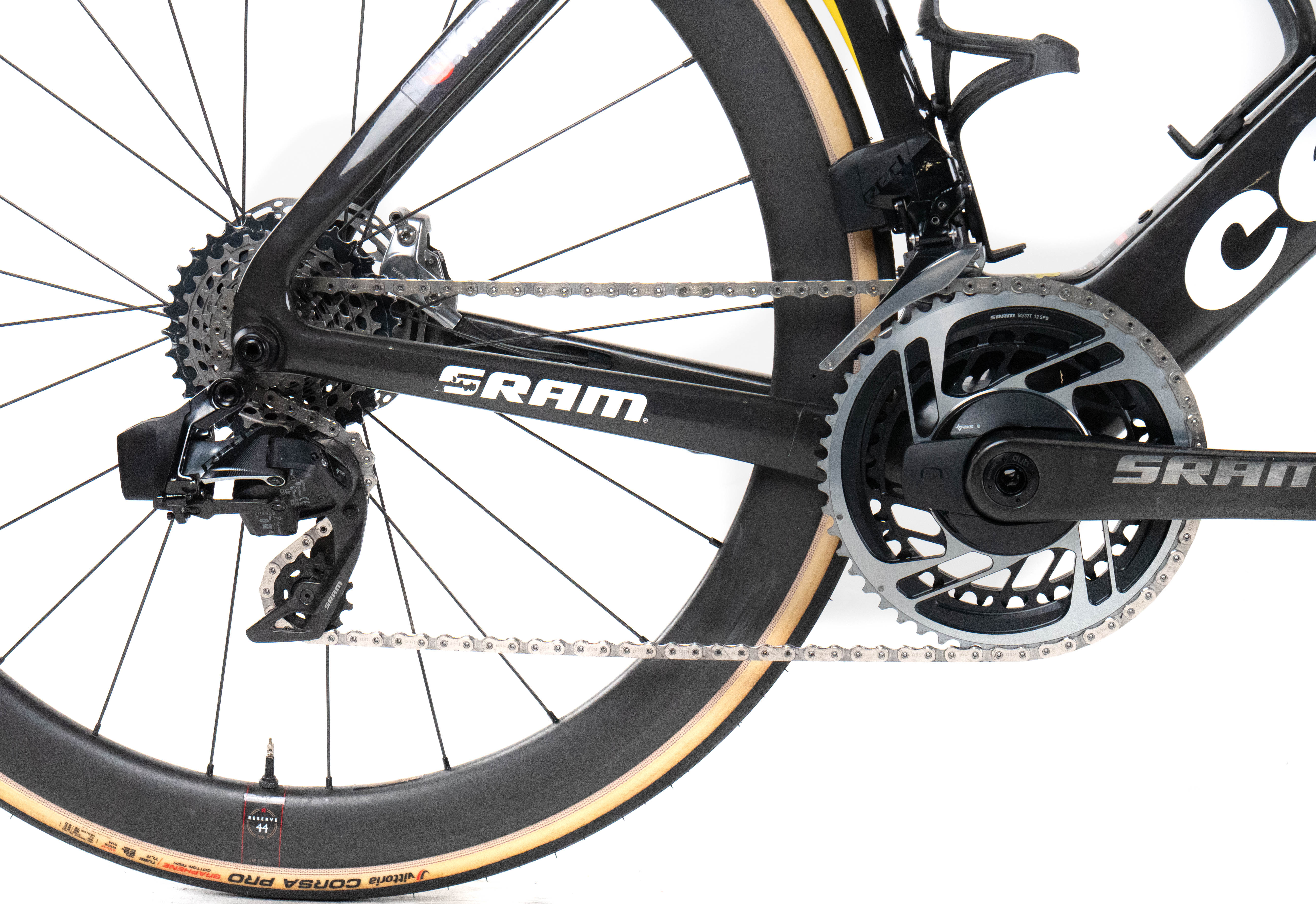 Cervélo S5 2024 Team Visma Lease a Bike Edoardo Affini size 58 Sram Red eTap AXS 2x12sp