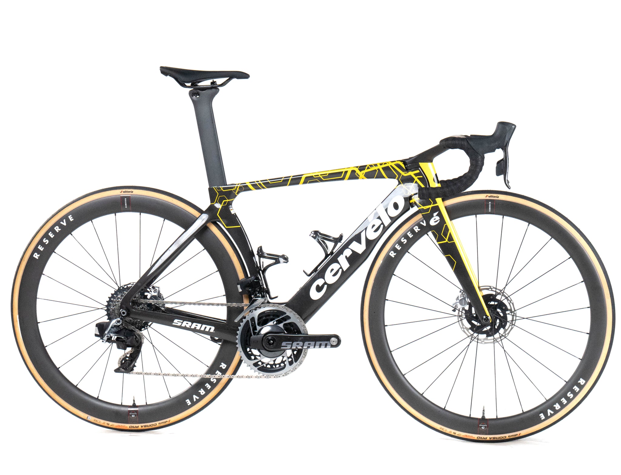 Cervélo S5 2024 Team Visma Lease a Bike size 48 Sram Red AXS 2x12sp