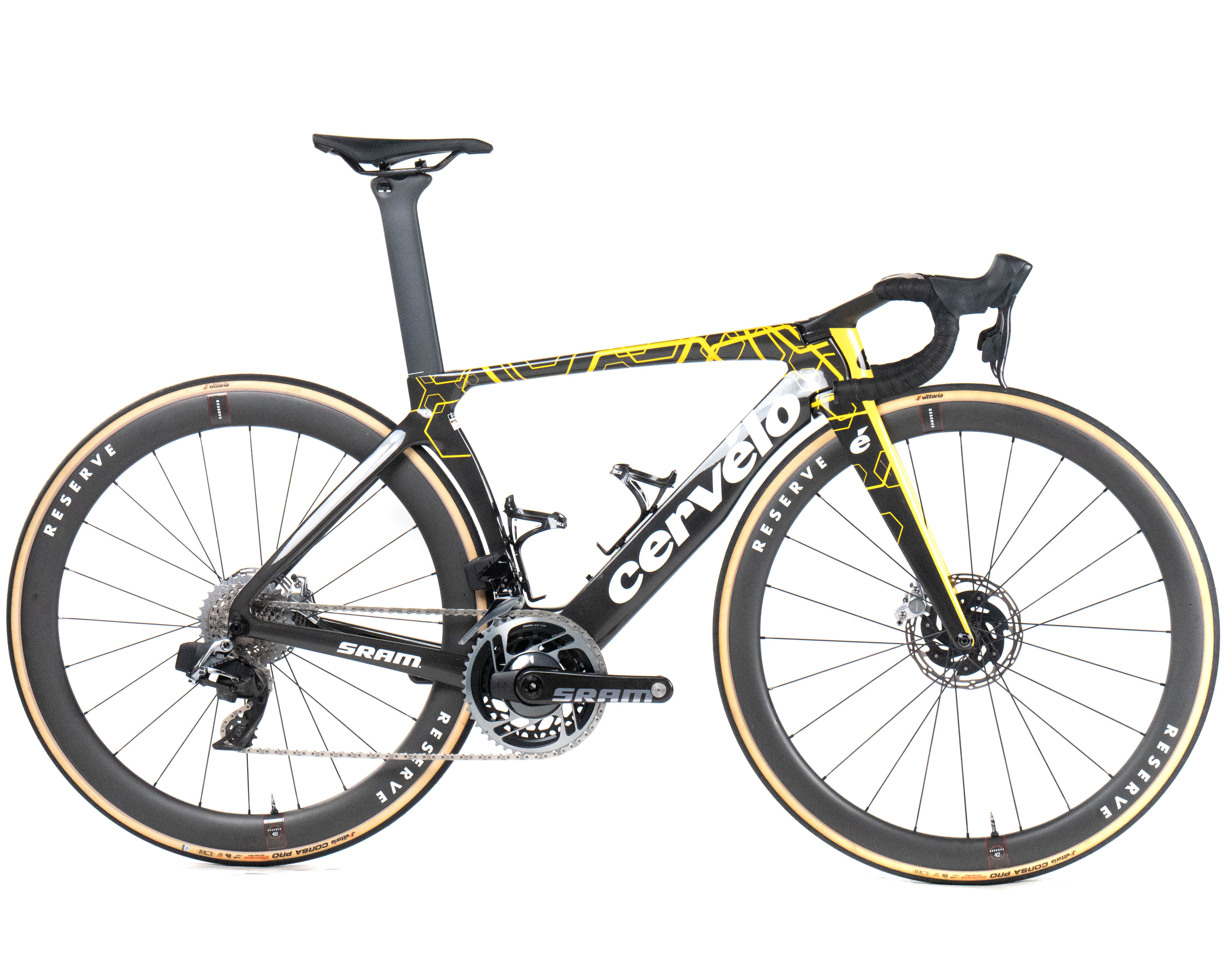 Cervélo S5 2024 Team Visma Lease a Bike size 48 Sram Red AXS 2x12sp