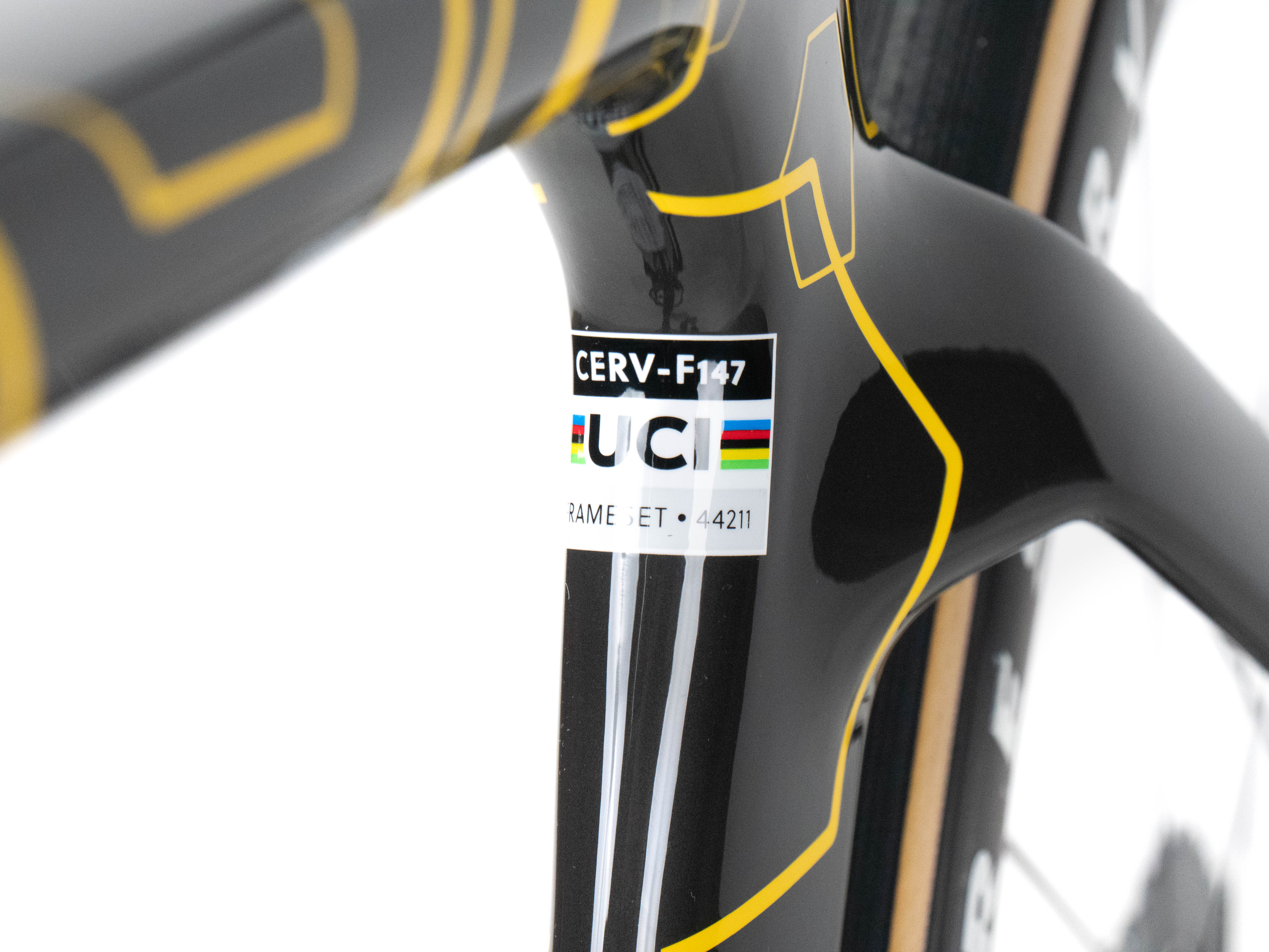 Cervélo S5 2024 Team Visma Lease a Bike size 48 Sram Red AXS 2x12sp