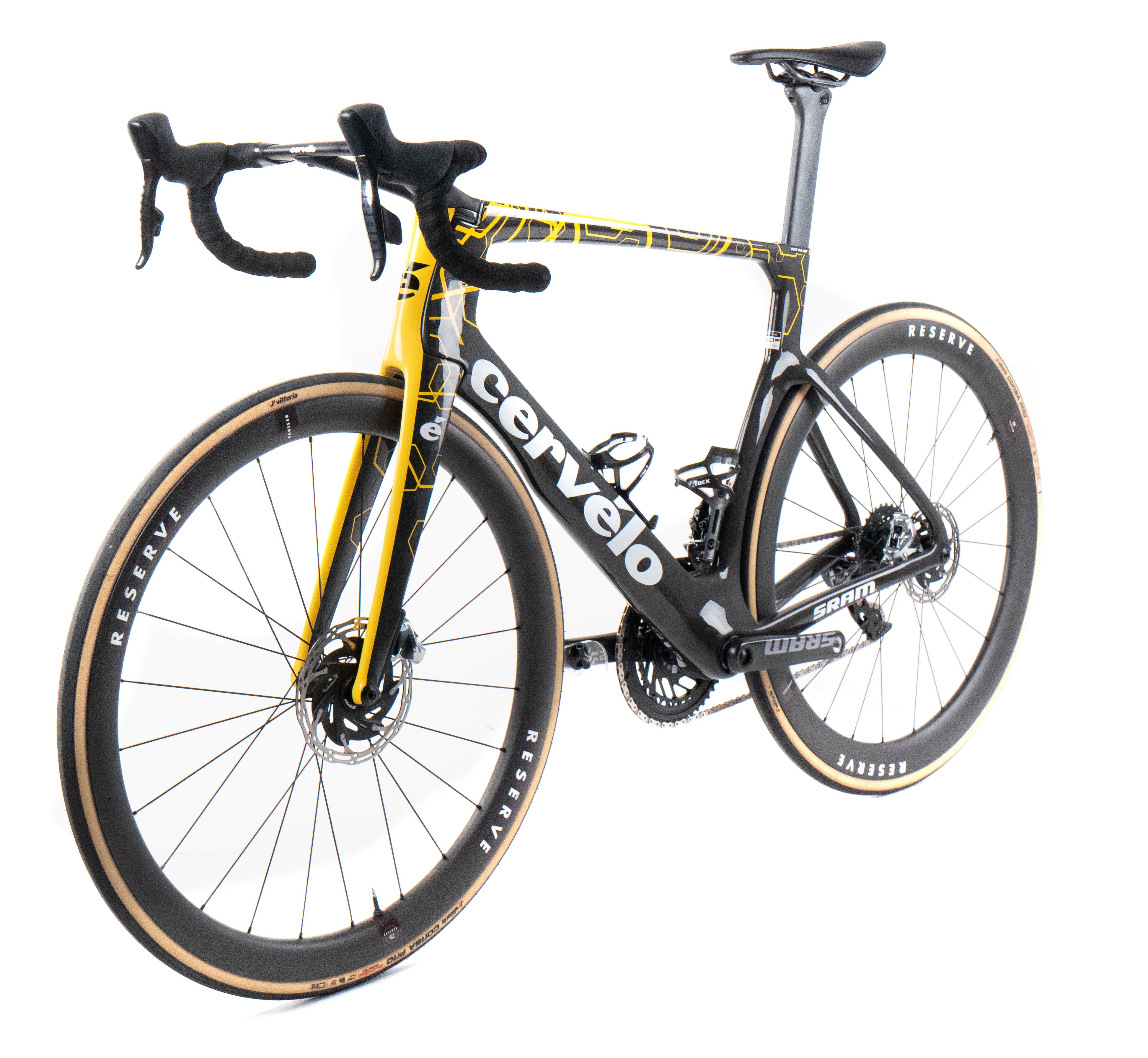 Cervélo S5 2024 Team Visma Lease a Bike Wout van Aert size 58 Sram Red AXS 2x12sp