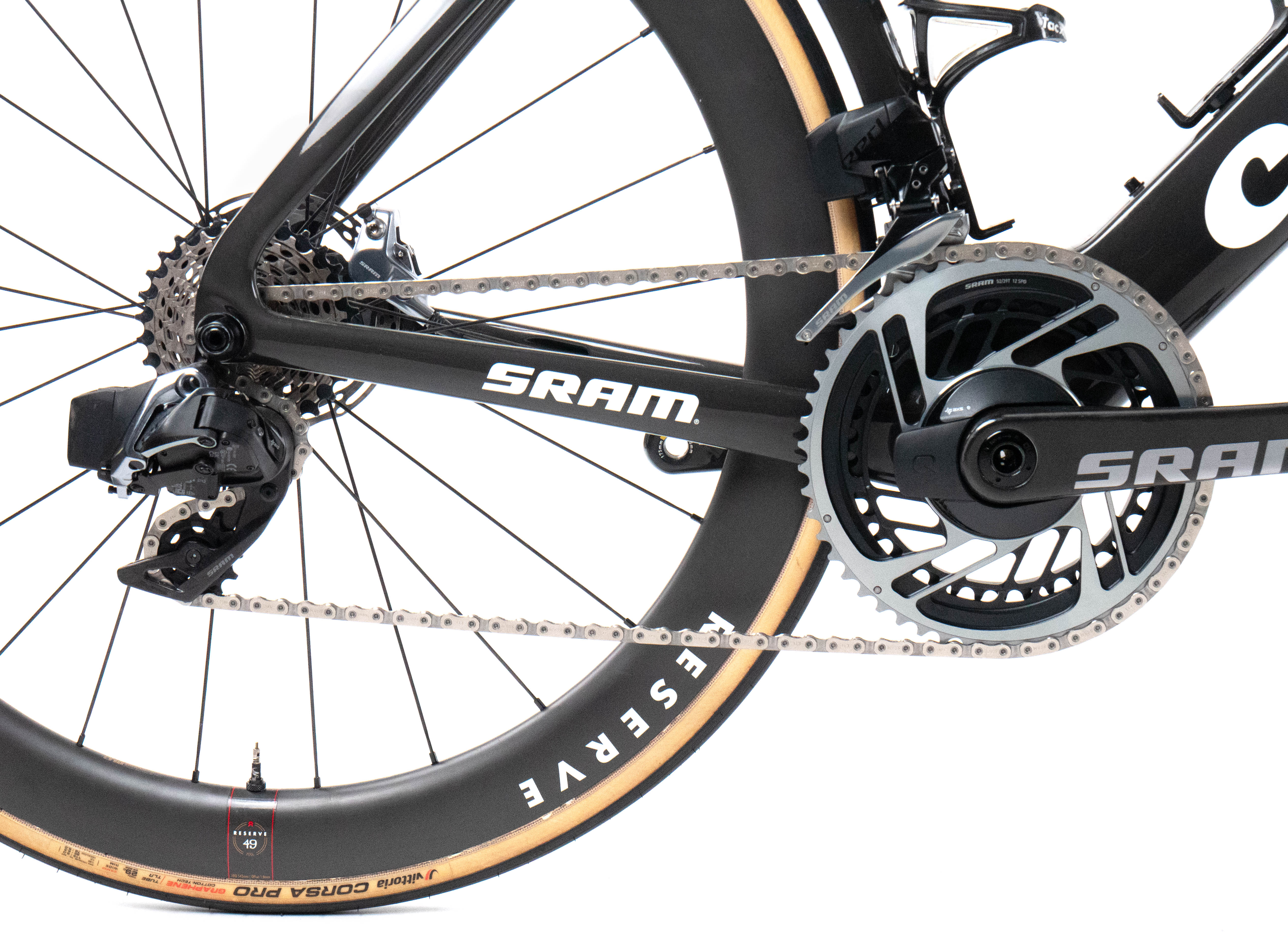 Cervélo S5 2024 Team Visma Lease a Bike Wout van Aert size 58 Sram Red AXS 2x12sp