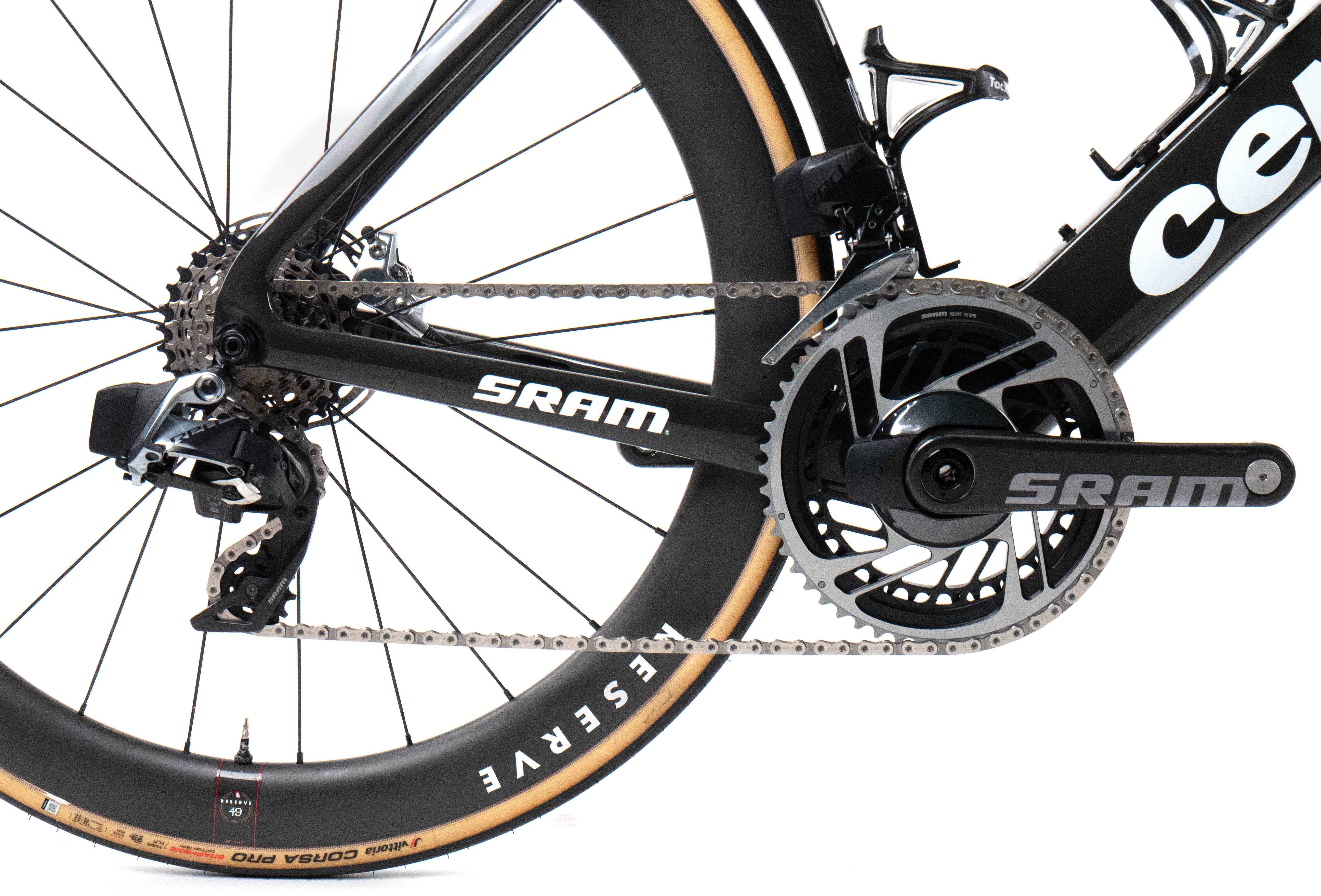 Cervélo S5 2024 Team Visma Lease a Bike Wout van Aert size 58 Sram Red AXS 2x12sp