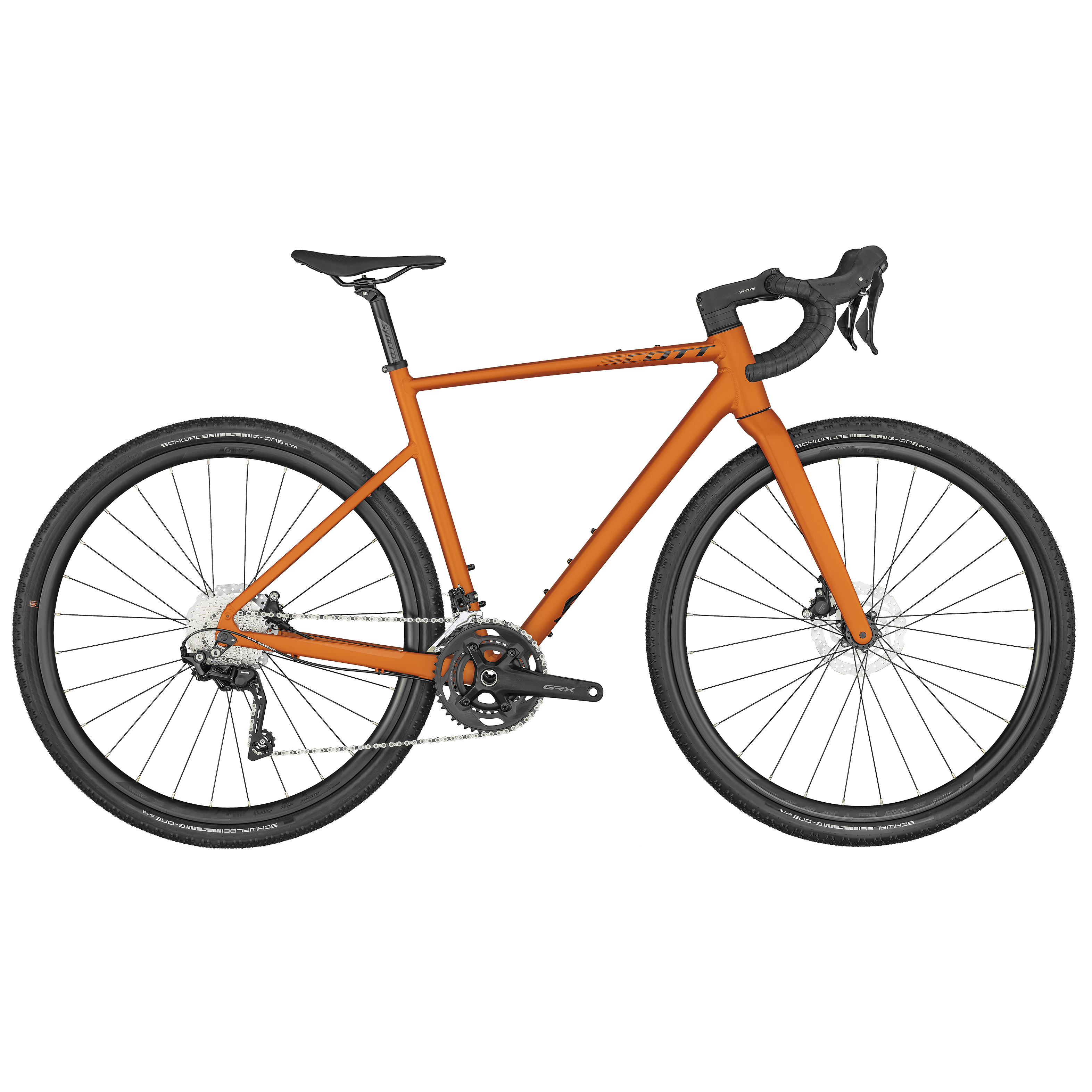 Scott Speedster Gravel 30 orange 2023 - Shimano GRX 2x10sp - Syncros Race X25