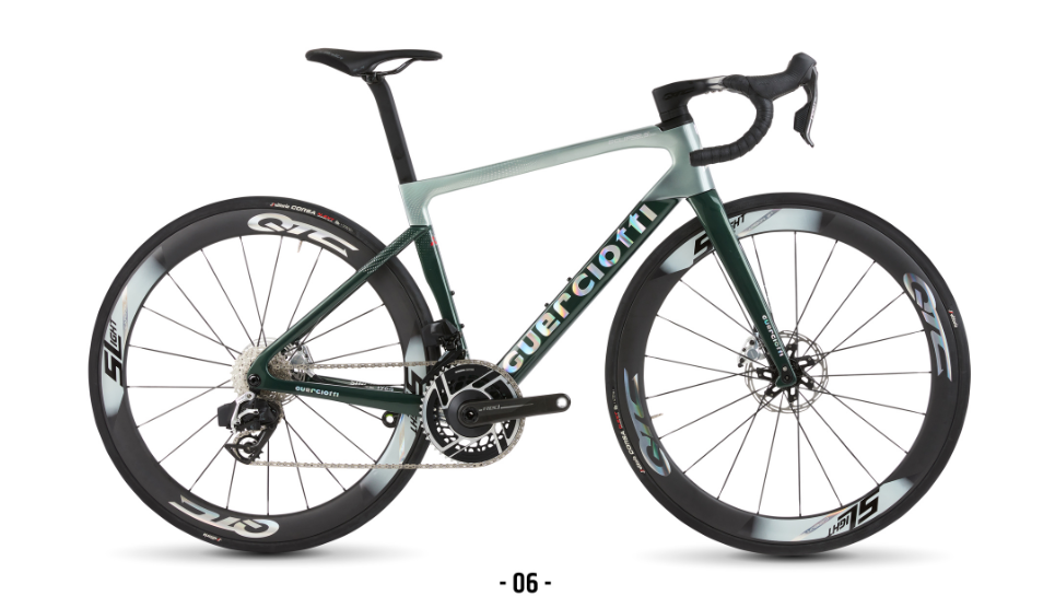 Guerciotti Eclipse S 2025 - Shimano Ultegra R8170 Di2 2x12sp - Vision Metron 50