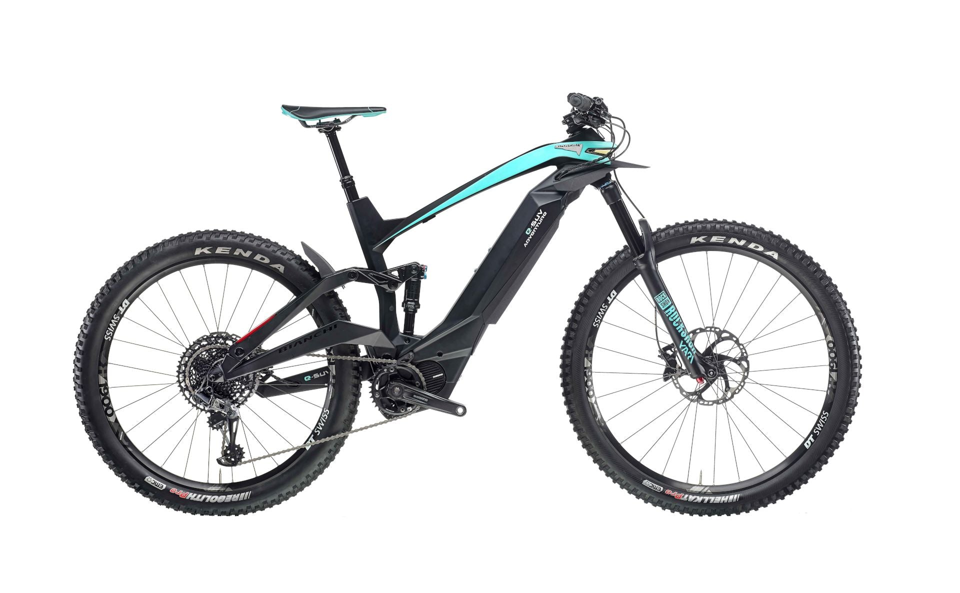 Bianchi e-Suv Adventure 2024 - Sram GX Eagle 12sp - Dt Swiss H1900 Spline