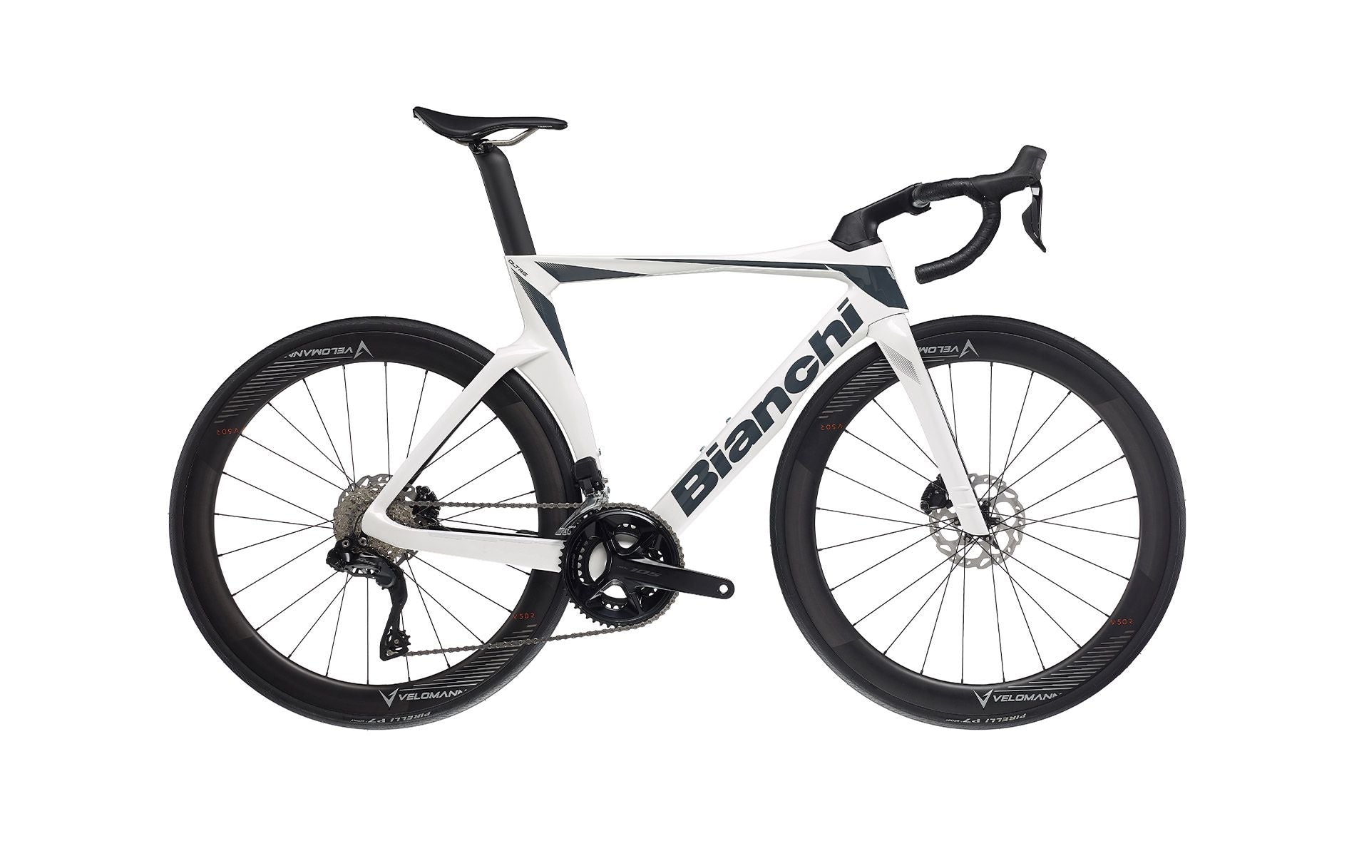 Bianchi Oltre COMP 2024 - Shimano 105 Di2 12sp - Velomann Carbon V50R 50mm