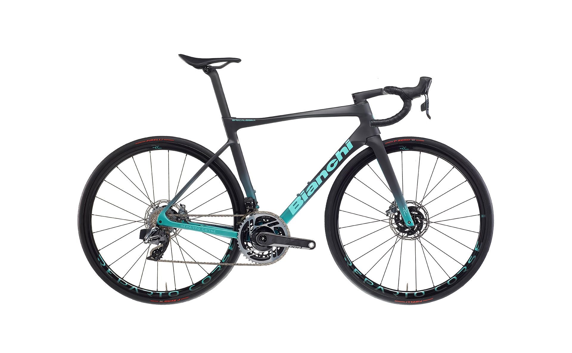 Bianchi Specialissima RC 2024 - Sram Red eTap AXS 12sp - Reparto Corse RC Carbon 33mm