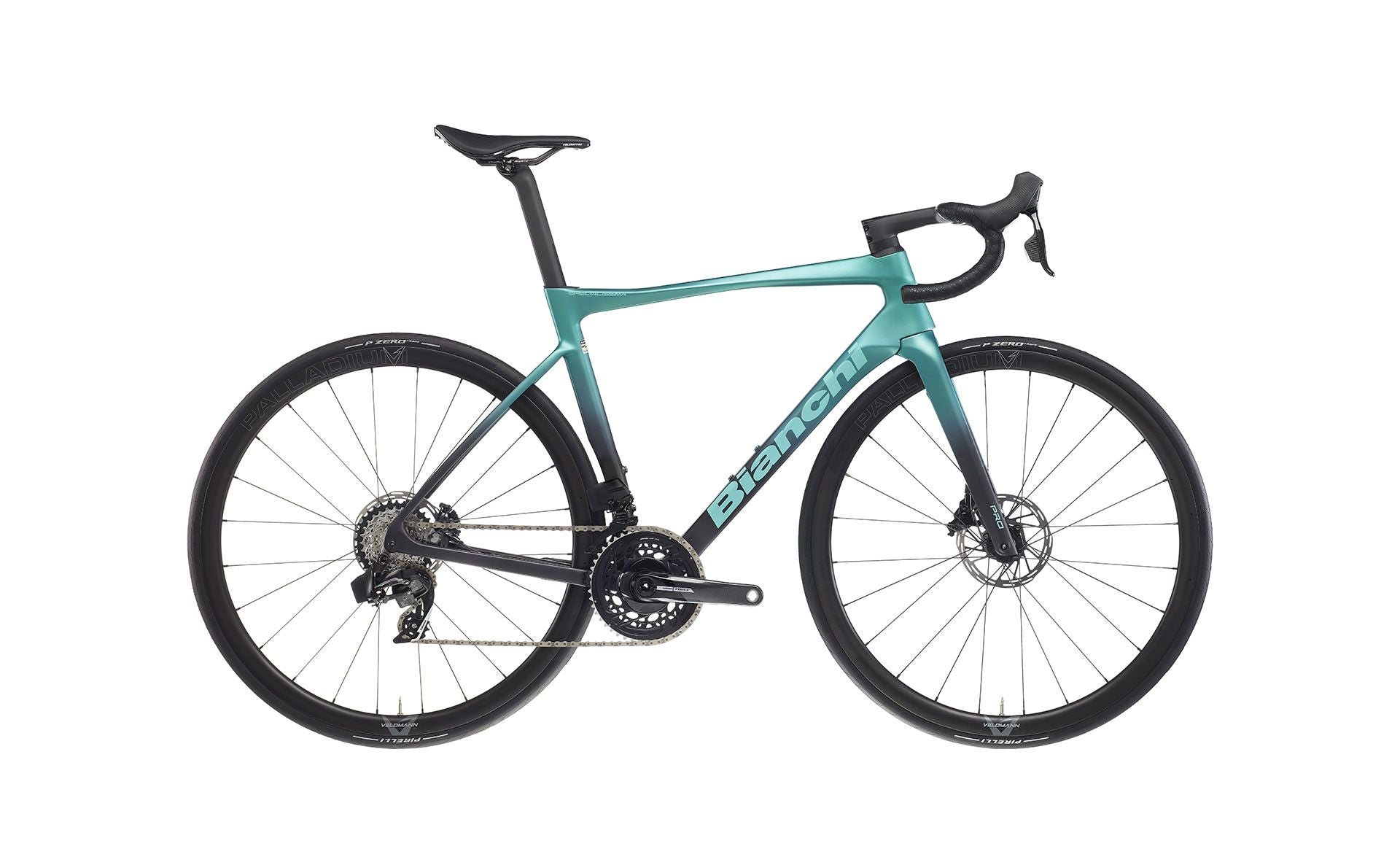 Bianchi Specialissima PRO 2024 - Sram Force eTap AXS 12sp - Velomann Palladium 33mm