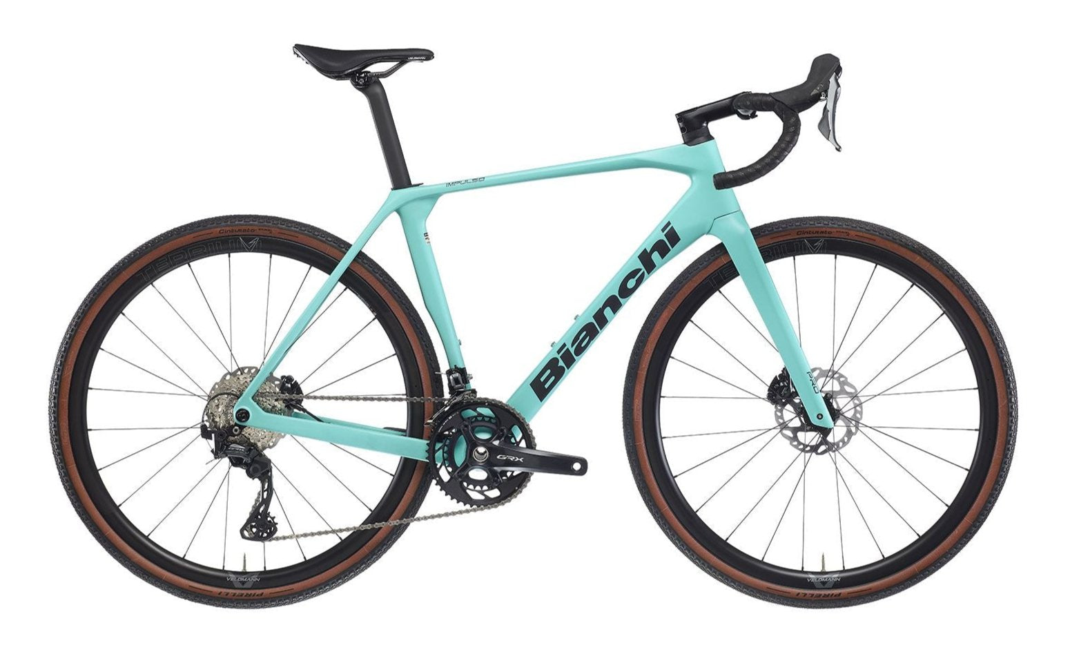 Bianchi Impulso PRO 2024 - Shimano GRX 820 2x12sp - Velomann Terbium