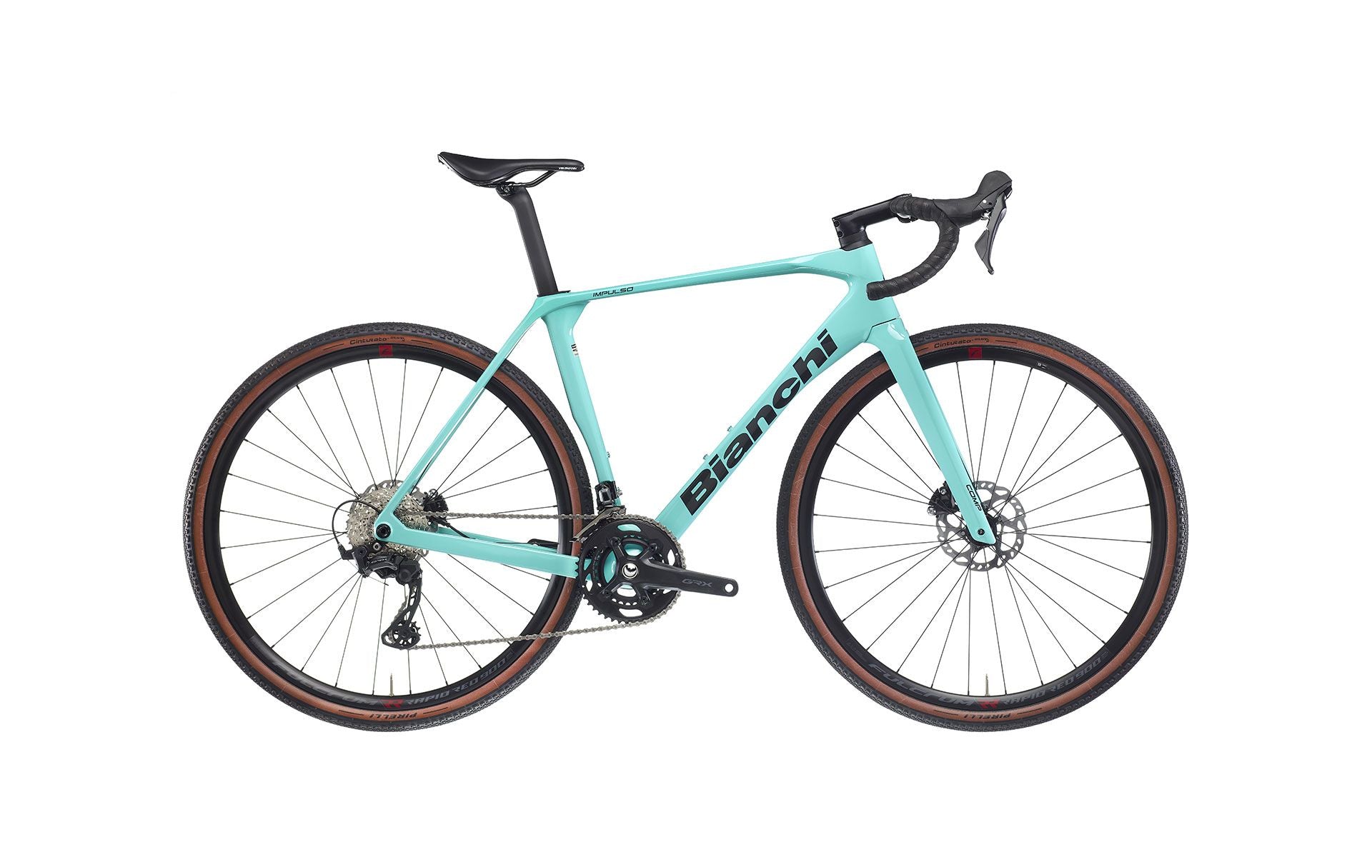 Bianchi Impulso COMP 2024 - Shimano GRX 610 2x12sp - Fulcrum RapidRed 900