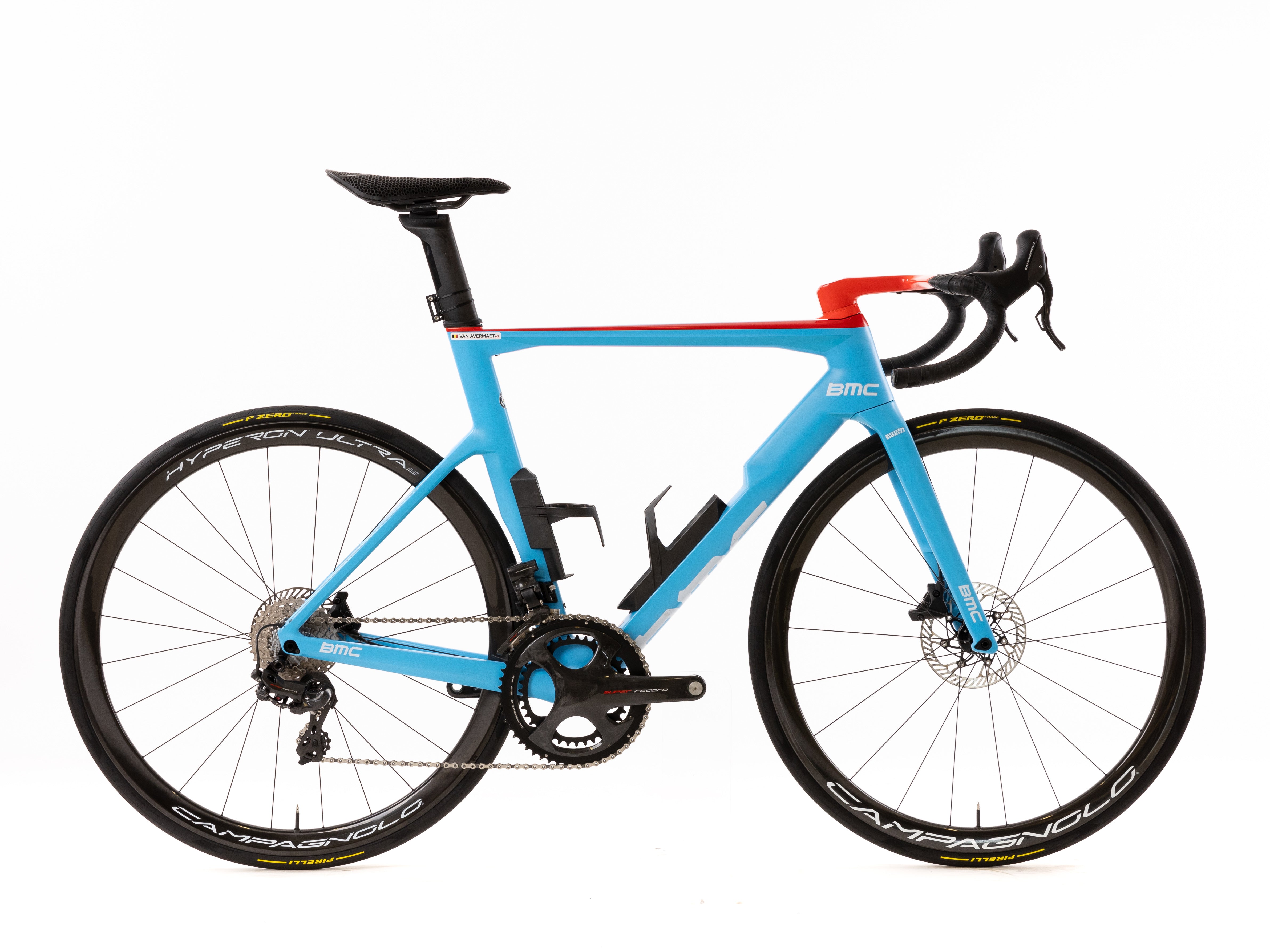 BMC Timemachine TMR01 2023 Team AG2R Citroën Van Avermaet 3 size 54 Campagnolo Super Record EPS Disc 2x12sp - 1 - Bikeroom