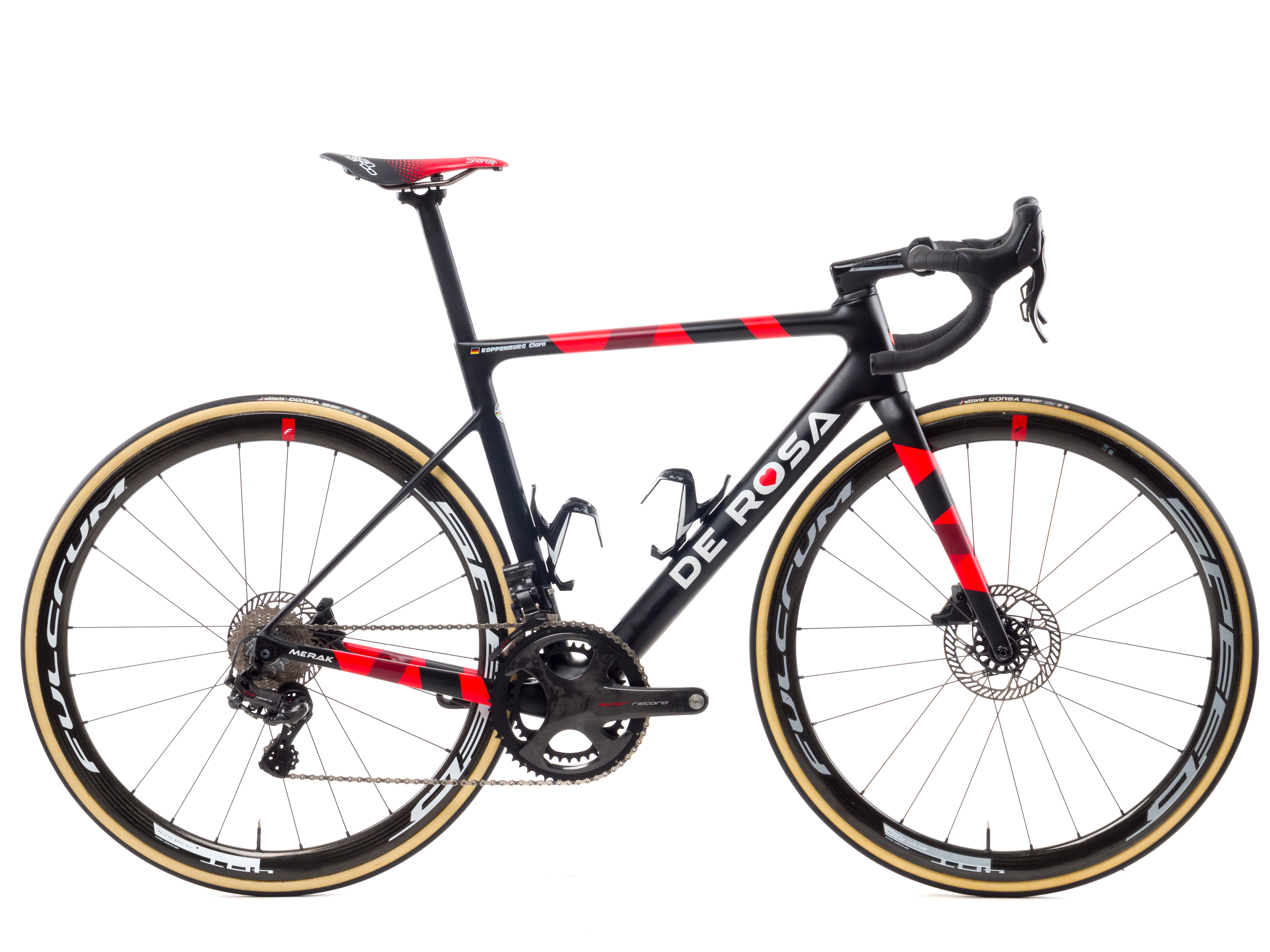 De Rosa Merak 2022 Team Cofidis C. Koppenburg size 50 Campagnolo Super Record EPS 2x12sp - 1 - Bikeroom