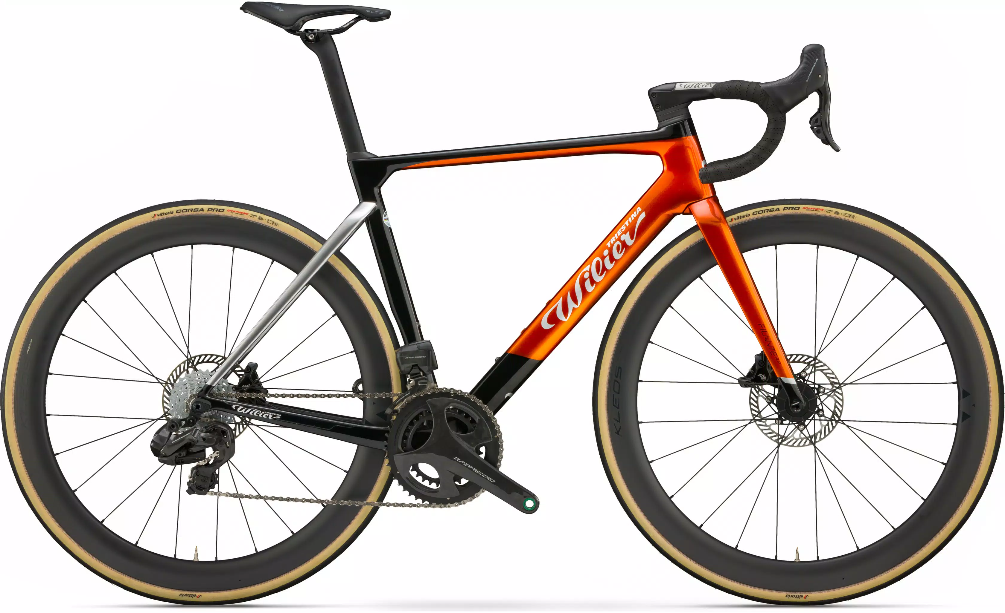 Wilier Filante SLR 2025 - Shimano Dura-Ace R9270 Di2 2x12sp - Miche Kleos RD 50