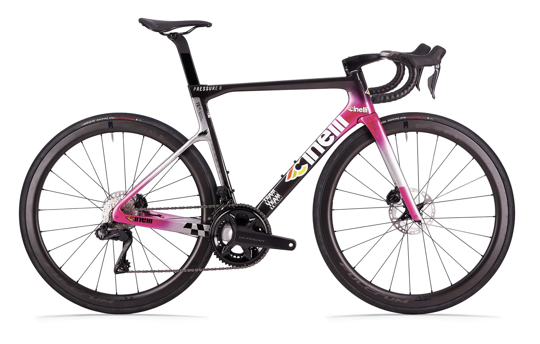 cinelli rennrad gebraucht Cinelli Pressure II 2025 - Shimano 105 Di2 2x12sp - Fulcrum Racing 600 | null