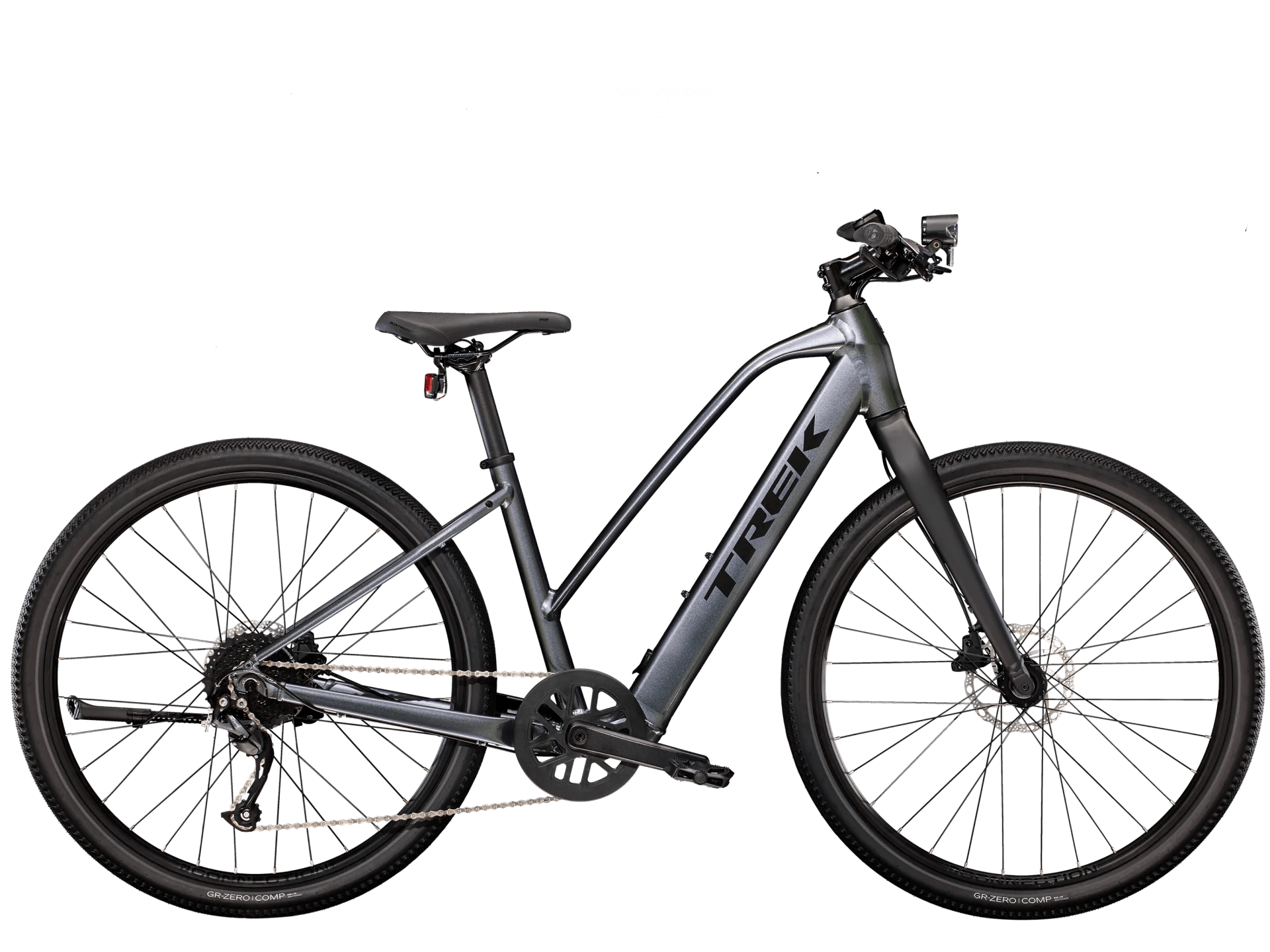 Trek Dual Sport+ 2 Stagger 2023 - Shimano Altus 9sp - Bontrager Connection - 4 - Bikeroom